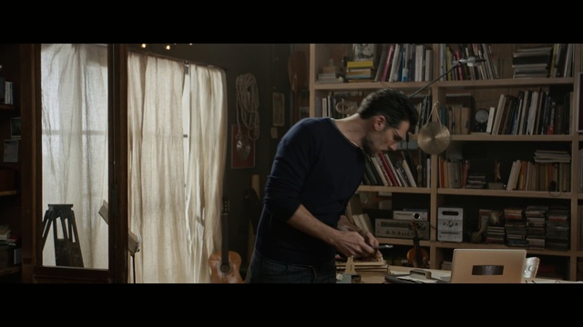 Video Reference: screenshot, library, Person