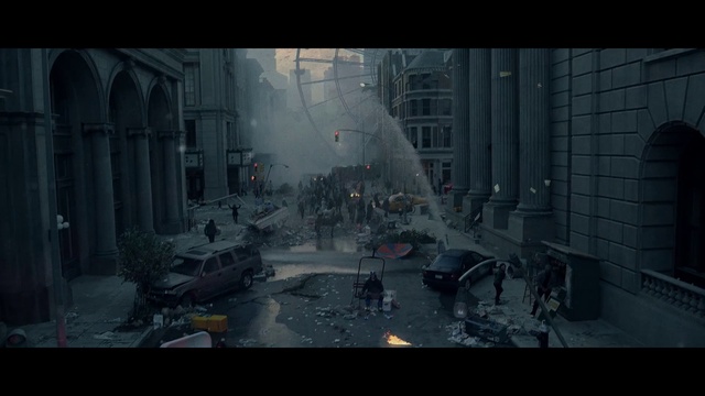 Video Reference: Action-adventure game, Pc game, Darkness, Screenshot, Digital compositing, Adventure game, Fictional character, Shooter game, Metropolis, Cg artwork