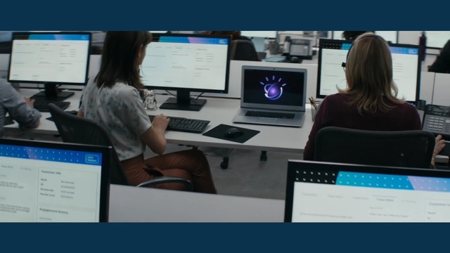 Video Reference: presentation, technology, software, multimedia, electronic device, personal computer, display device, computer, communication, collaboration