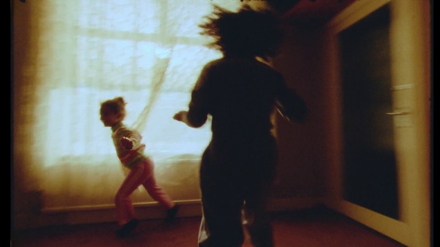 Video Reference: Standing, Fun, Child, Shadow, Snapshot, Toddler, Human, Room, Play, Photography