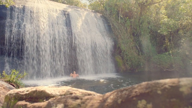 Video Reference: waterfall, nature, nature reserve, body of water, water, water resources, water feature, watercourse, chute, state park