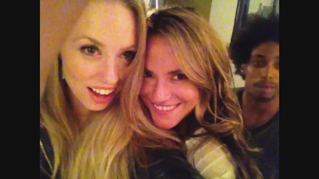 Video Reference: Hair, Face, Blond, Nose, Friendship, Facial expression, Eyebrow, Fun, Smile, Selfie, Person