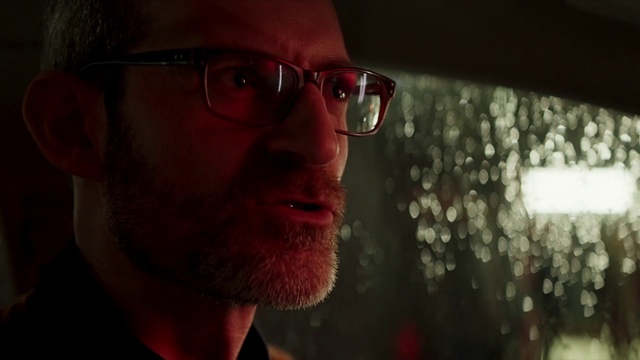 Video Reference: Eyewear, Face, Glasses, Nose, Red, Facial hair, Lip, Cool, Head, Eyebrow