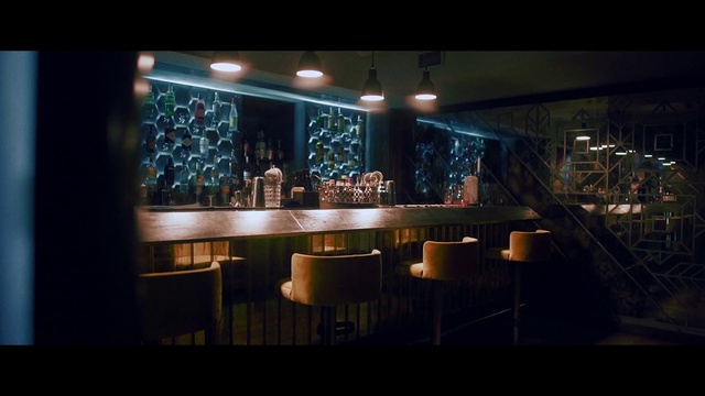 Video Reference: Light, Bar, Lighting, Restaurant, Night, Darkness, Table, Room, Photography, Interior design