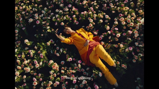 Video Reference: People in nature, Yellow, Spring, Flower, Petal, Plant, Happy, Organism, Fun, Tree