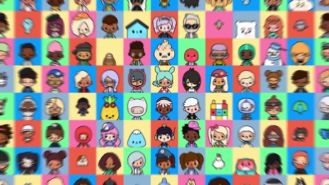 Video Reference: Facial expression, Pattern, Design, Art, Textile, Collage, Visual arts, Smile, Animation, Animated cartoon