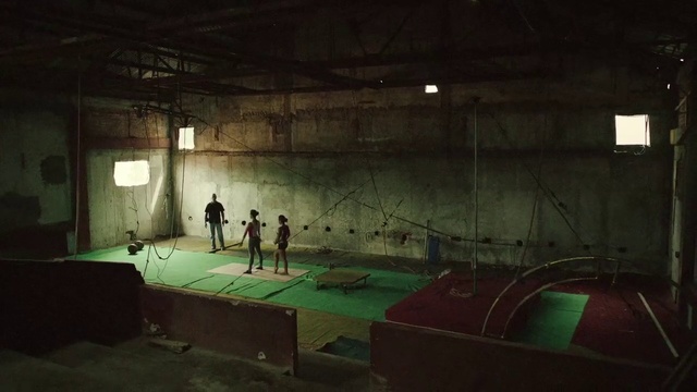 Video Reference: Stage, Room, Film studio, Building, Performance, Sport venue