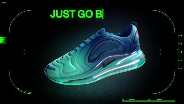 Video Reference: Organism, Walking shoe, Cleat, Font, Sportswear, Outdoor shoe, Aqua, Sneakers, Electric blue, Liquid