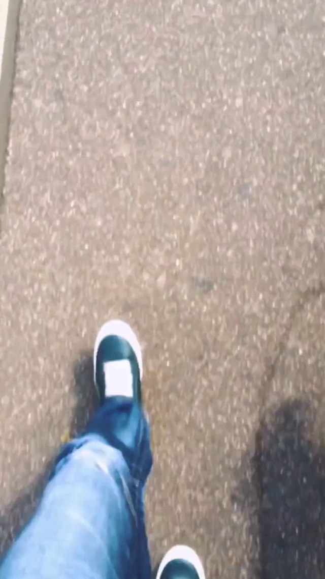 Video Reference: Leg, Footwear, Human leg, Shoe, Foot, Ankle, Asphalt, Floor, Road surface, Toe