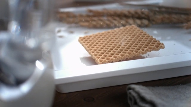 Video Reference: Wafer, Food, Graham cracker, Cracker, Oblea, Snack, Finger food, Dish, S'more, Cuisine