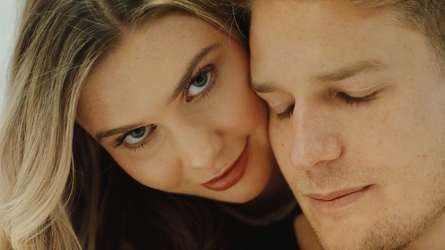 Video Reference: face, skin, human hair color, eyebrow, beauty, nose, cheek, close up, girl, blond, Person