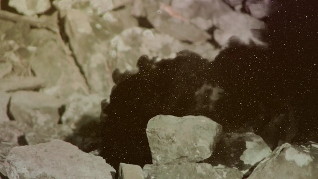 Video Reference: snow, freezing, winter, ice, rock, geology