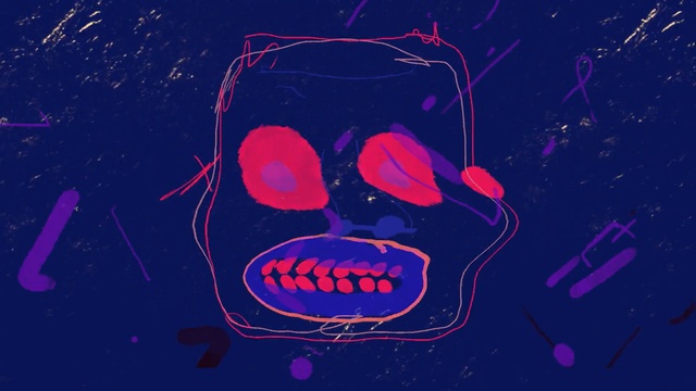 Video Reference: red, purple, pink, violet, art, magenta, font, graphic design, organism, computer wallpaper