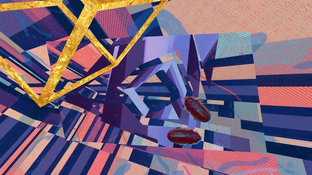 Video Reference: blue, yellow, purple, art, line, design, pattern, modern art, symmetry, graphic design