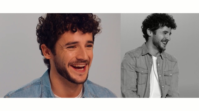 Video Reference: chin, facial hair, smile, jaw, beard, product, Person