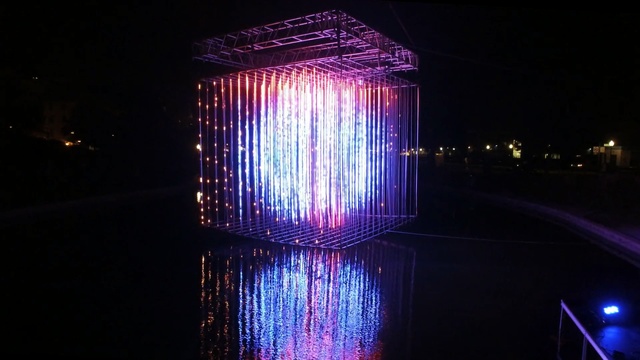 Video Reference: purple, light, night, lighting, reflection, darkness