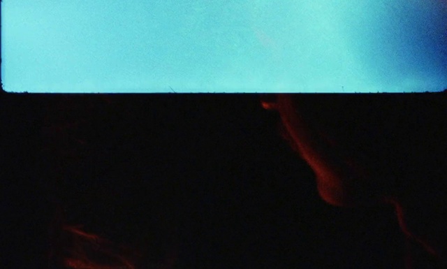 Video Reference: Blue, Black, Red, Green, Light, Sky, Atmosphere, Geological phenomenon, Horizon