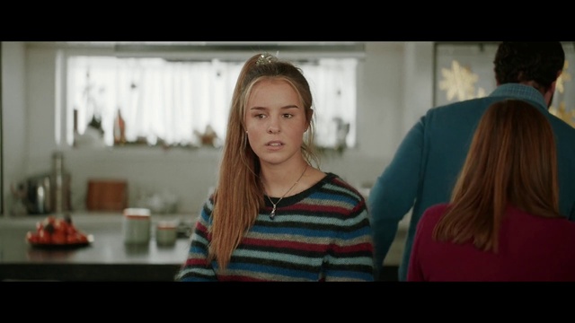 Video Reference: Hair, Face, Photograph, Facial expression, Blond, Hairstyle, Head, Beauty, Snapshot, Smile