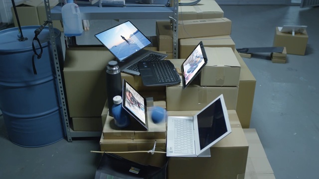 Video Reference: Architecture, Office, Desk, Office supplies, Office equipment