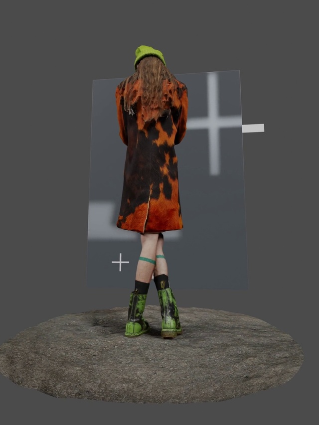 Video Reference: Animation, 3d modeling, Outerwear, Fur, Jacket, Fictional character, Digital compositing, Illustration, Costume