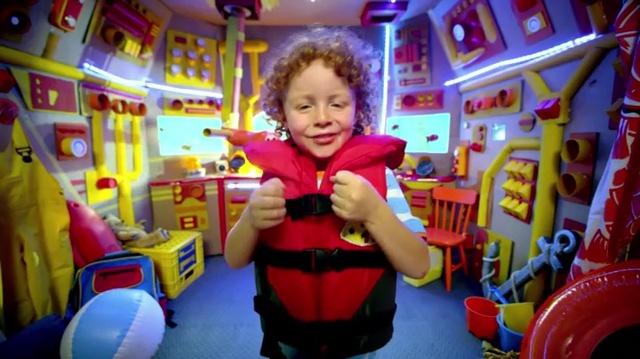 Video Reference: Fun, Child, Play, Toddler, Playset, Toy, Room, Amusement ride, Photography, Recreation, Person