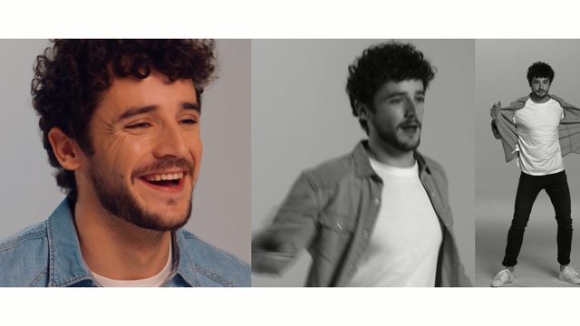 Video Reference: facial hair, outerwear, gentleman, smile, Person