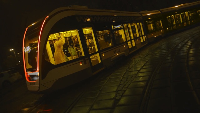 Video Reference: Transport, Public transport, Mode of transport, Light, Vehicle, Night, Metro, Metropolitan area, Automotive lighting, Electricity