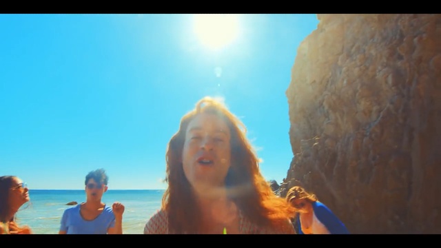 Video Reference: water, blue, sea, photograph, sky, body of water, vacation, fun, girl, beauty, Person