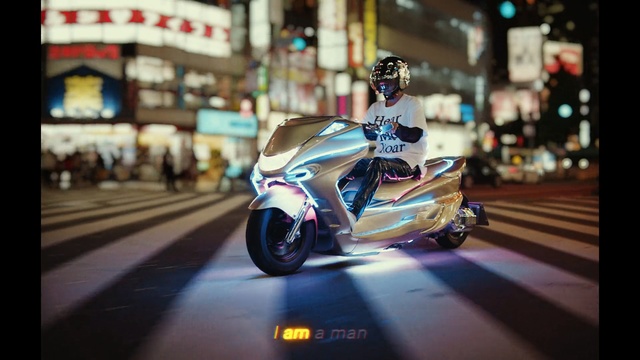 Video Reference: motor scooter, wheeled vehicle, vehicle, conveyance, speed, car, transportation, transport, motor, road, race