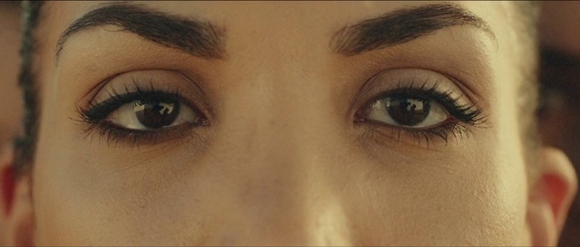 Video Reference: Eyebrow, Face, Eye, Eyelash, Skin, Nose, Forehead, Close-up, Organ, Iris