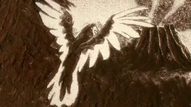 Video Reference: Drawing, Sketch, Illustration, Wing, Art, Fictional character, Plant, Black-and-white, Visual arts