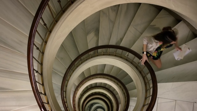 Video Reference: Spiral, Stairs, Architecture, Daylighting, Circle