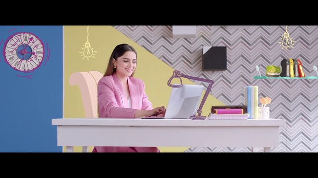 Video Reference: Pink, Furniture, Wallpaper, Screenshot, Art, Person, Woman, Sitting, Table, Man, Human face, Text, Clothing, Smile, Computer, Picture frame