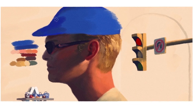 Video Reference: Eyewear, Nose, Glasses, Cap, Headgear, Illustration, Art, Baseball cap, Photography, Sunglasses