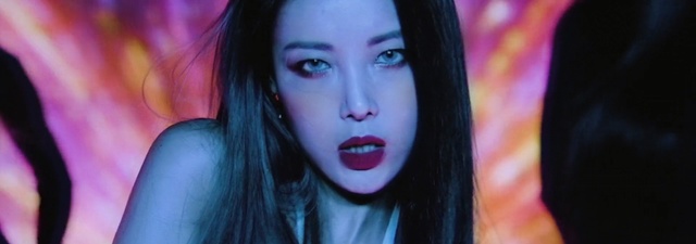 Video Reference: Hair, Face, Lip, Eyebrow, Black hair, Nose, Beauty, Cheek, Violet, Chin, Person