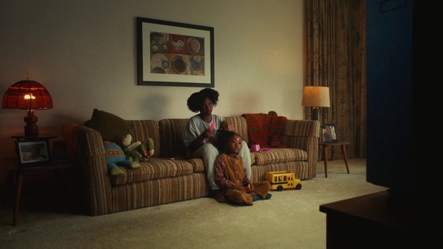 Video Reference: Furniture, Picture frame, Couch, Comfort, Wood, Living room, Lamp, Floor, Flooring, Hardwood