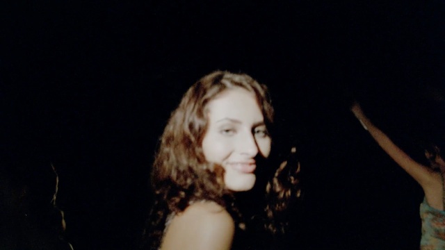 Video Reference: girl, darkness, performance, human body, night, performance art, fun, midnight, flash photography, event, Person