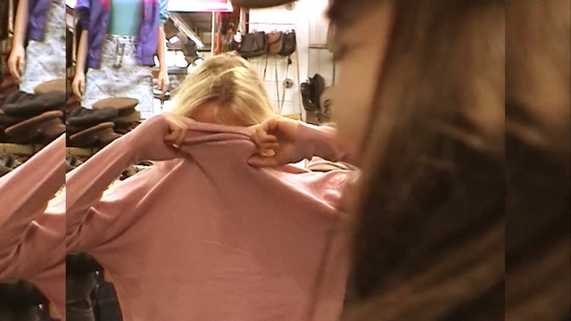 Video Reference: hair, human hair color, girl, blond, fashion, textile, leg, long hair, finger