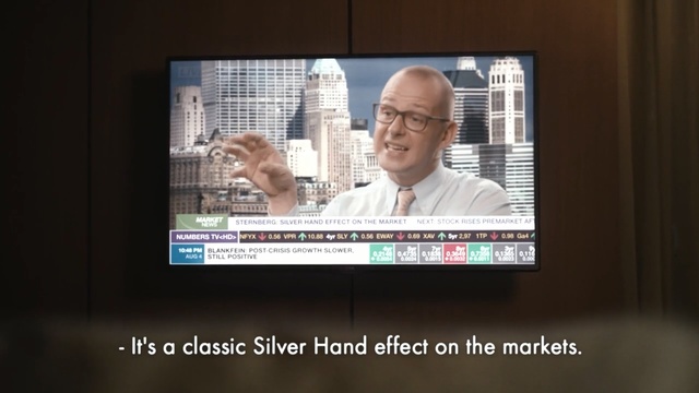 Video Reference: text, display device, advertising, technology, presentation, media, multimedia, display advertising, television, electronic device, Person