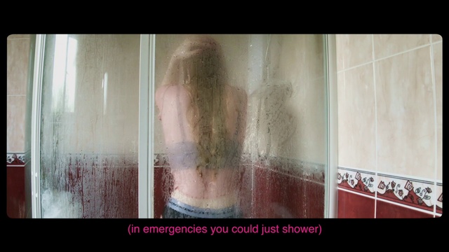 Video Reference: Hair, Photograph, Snapshot, Pink, Line, Long hair, Organism, Portrait, Flesh, Photography