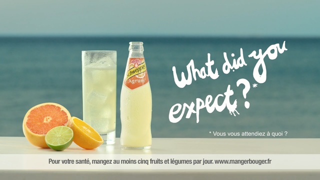 Video Reference: drink, juice, non alcoholic beverage, cocktail, orange drink, lemon lime, lemonade, limeade, mojito, brand, Person