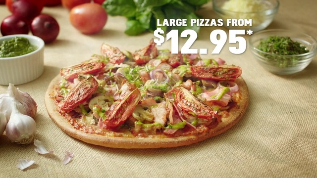 Video Reference: dish, cuisine, food, tarte flambée, appetizer, california style pizza, pizza, flatbread, vegetarian food, european food