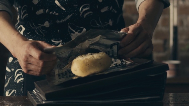 Video Reference: Hand, Artisan, Dough, Shoe, Food, Elbow, Baking, Person