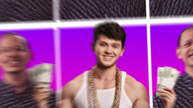 Video Reference: Chest, Muscle, Fun, Performance, Black hair, Event, Smile, Trunk, Magenta, Abdomen