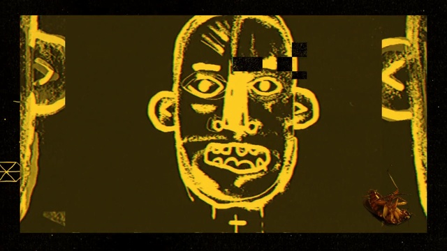 Video Reference: yellow, art, font, graphic design, visual arts, modern art, graphics, computer wallpaper, illustration, Person