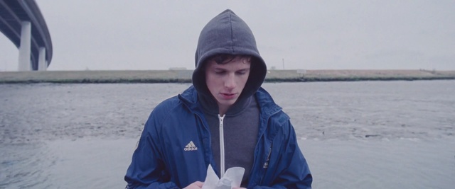 Video Reference: water, winter, freezing, ice, snow, fun, vacation, headgear, outerwear, arctic, Person