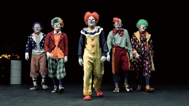 Video Reference: performing arts, clown, entertainment, performance, theatre, performance art, musical theatre, drama, acting, Person