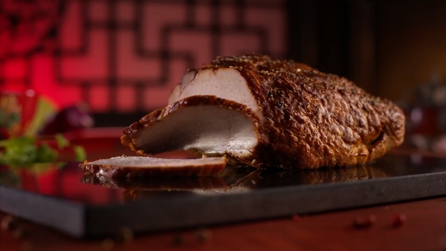 Video Reference: Food, Roast beef, Dish, Cuisine, Brisket, Ingredient, Pork loin, Rinderbraten, Beef tenderloin, Beef