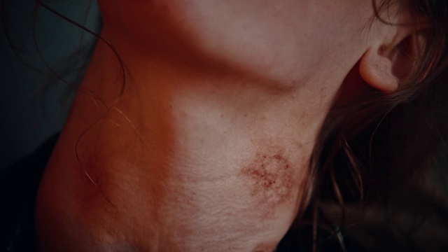 Video Reference: Skin, Neck, Face, Cheek, Lip, Chin, Flesh, Joint, Nose, Close-up