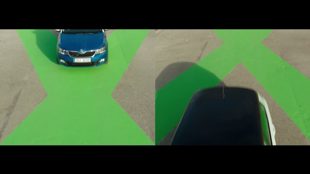 Video Reference: Green, Motor vehicle, Mode of transport, Vehicle door, Automotive design, Vehicle, Automotive exterior, Car, Transport, City car